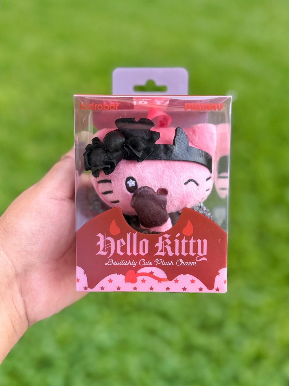 Kidrobot Hello Kitty - Mimmy Edgy Devil Devilishly Cute Plush Charm